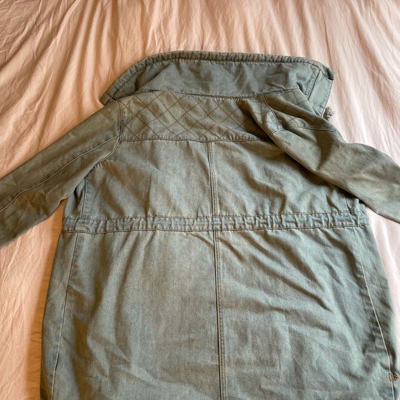 Denim oversized jacket - Picture 6 of 8